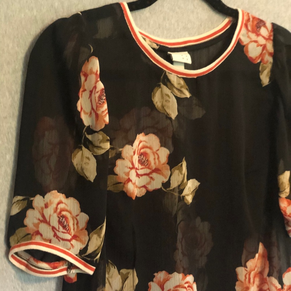 A New Day by Target floral blouse